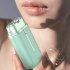 Women Double Headed Electric Shaver Ergonomic Design Hair Trimmer With Cleaning Brush For Travel beige