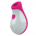 Women Electric Vibrating Sucker 8 Modes Usb Charging Nipple Clitoris Stimulator Sex Toys Masturbator Product white red