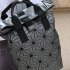 Women Fashin Cool PU Geometric Pattern Diamond Crossbody Bag