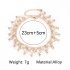 Women Fashion Crystal Tassel Anklet Beach Foot Jewelry  Silver
