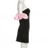 Women Fashion Dress Sexy Off Shoulder High Waist Puff Sleeves Bodycon Skirt Sleeveless Solid Color Slim Fit Short Skirt black M