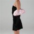 Women Fashion Dress Sexy Off Shoulder High Waist Puff Sleeves Bodycon Skirt Sleeveless Solid Color Slim Fit Short Skirt black M