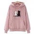Women Fashion Loose Hooded Pullover Casual Long Sleeve Shirt Sweatshirt Hoodies Top red XL