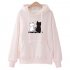Women Fashion Loose Hooded Pullover Casual Long Sleeve Shirt Sweatshirt Hoodies Top red XL