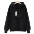 Women Fashion Loose Hooded Pullover Casual Long Sleeve Shirt Sweatshirt Hoodies Top red XL