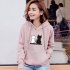 Women Fashion Loose Hooded Pullover Casual Long Sleeve Shirt Sweatshirt Hoodies Top red XL