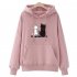 Women Fashion Loose Hooded Pullover Casual Long Sleeve Shirt Sweatshirt Hoodies Top red XL