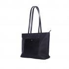 Women Fashion Single  Shoulder  Bag Simple Casual Large capacity Drone Storage Bag Black   silk scarf