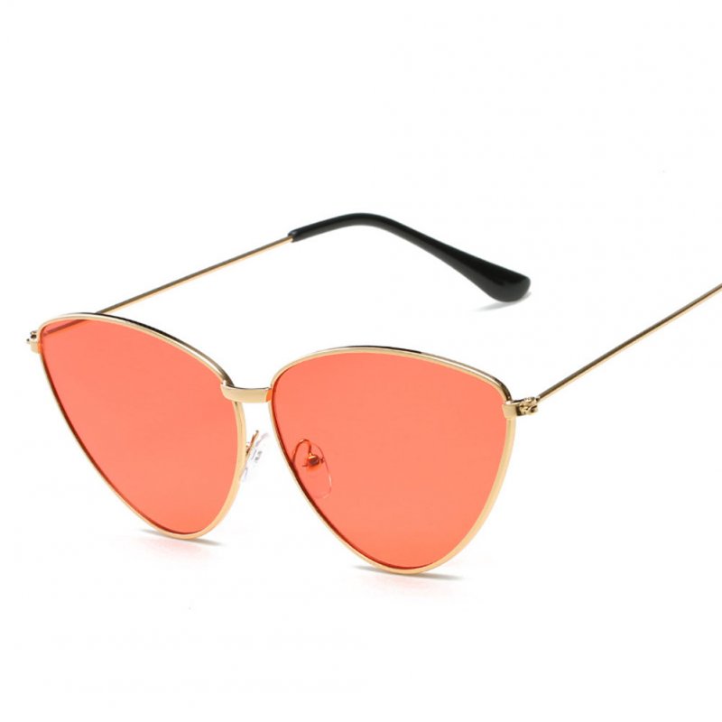Women Fashion Triangular Cat-eye Shape Sunglasses