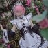 Women Halloween Cosplay Costume Maid Outfit white L