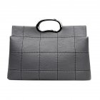 Women Handbag Luxury PU Leather Plaid Messenger Shoulder Bags Ladies Crossbody Bag with Metal handle