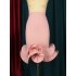 Women Irregular Ruffle Skirt Trendy Elegant Elastic High Waist Fishtail Skirts For Party pink XXXL