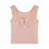 Women Knitted Tank Tops Summer U neck Slim Fit Crop Tops Sexy Slim Fit Simple Solid Color Sleeveless Shirt White L