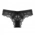 Women Lace Underwear Panty 10 Vibration Modes Usb Charging Wireless Remote Control Vibrator Adult Sex Toys Remote control  black panties