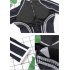 Women Long Sleeve Swimwear Sunscreen Quick drying High Waist Sports Swimsuit For Swimming Surfing Bathing black XL