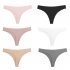 Women Low Waist Briefs Sexy G String Underpants for Adults Pink XL