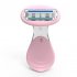 Women Manual Shaver 4 Layer Blades Hair Removal Razor with Safety Cover for Body Face Leg Face Green