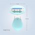 Women Manual Shaver 4 Layer Blades Hair Removal Razor with Safety Cover for Body Face Leg Face Pink