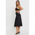 Women Maxi Skirt Wrap Pencil Zipper Long Skirts Slim Fit Solid Color Lace up Bodycon A line Skirt Purple M