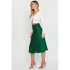 Women Maxi Skirt Wrap Pencil Zipper Long Skirts Slim Fit Solid Color Lace up Bodycon A line Skirt Purple M