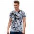Women Men Ahegao Anime Summer Loose 3D Printing Short Sleeve T shirt C style XXL
