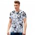 Women Men Ahegao Anime Summer Loose 3D Printing Short Sleeve T shirt C style XXL
