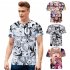 Women Men Ahegao Anime Summer Loose 3D Printing Short Sleeve T shirt C style XXL