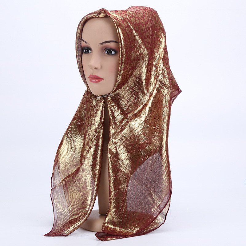 Wholesale Women Muslim Silk Hijab Scarf Long Head Scarf Female Hijab Shawl Pashmina Scarf Sjaal