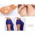 Women Nipple Cover Pads Chest Paste Stickers with Silicone Bra Accessaries Black 9 5cm