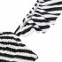 Women Off Shoulder Dress Trendy Sweet Ruffled Striped Printing A line Skirt Casual Short Sleeves Short Dress blue S