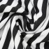 Women Off Shoulder Dress Trendy Sweet Ruffled Striped Printing A line Skirt Casual Short Sleeves Short Dress black L