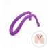 Women Oral Enhancing Hands Free Vagina Labia Spreader Purple Silicone Anal Stretcher purple