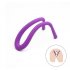 Women Oral Enhancing Hands Free Vagina Labia Spreader Purple Silicone Anal Stretcher purple