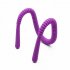 Women Oral Enhancing Hands Free Vagina Labia Spreader Purple Silicone Anal Stretcher purple