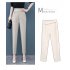 Women Pencil Pants Fashion Elegant High Waist Solid Color Cropped Harem Pants Casual Large Size Trousers grey S