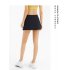 Women Pleated Tennis Skirt With Pocket Middle Waist Quick dry Athletic Shorts Skirt For Sports Running Silver gray  XL