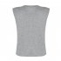 Women Round Neck Tank Tops Elegant Simple Solid Color Pullover Tops Casual Sleeveless T shirt black 2XL