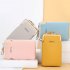 Women Satchel Crossbody Bag Mini PU Leather Shoulder Messenger Bag for Girls Phone Purse blue