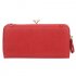 Women Satchel Shoulder Messenger Bag Multifunction Zipper Phone PU Purse red