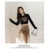 Women Sexy Bodycon Short Skirt Fashion Solid Color Drawstring Pleated A line Skirt For Dancing Fitness black XXL