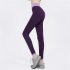 Women Sexy Elastic Yoga Sports Pants Wicking Force Exercise Quick dry Leggings  gray M