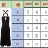 Women Sexy Front Hollow Five Point Star Strapless Dress Halloween Costume black L