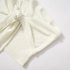 Women Sexy Front Twist Tube Top Strapless Solid Color Ruched Crop Top Sleeveless Slim Fit Tank Top light apricot M