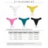 Women Sexy Mid Waist String Sport Panties Cotton Underwear Fashion Thong Seamless Lingerie Underwear Pink XL