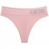 Women Sexy Mid Waist String Sport Panties Cotton Underwear Women Fashion Thong Seamless Lingerie Tanga Underwear Pink L