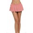 Women Sexy Role Play Pleated Mini Skirt Ruffle Lingerie for Schoolgirl  Pink XL