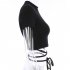 Women Short Sleeves Crop Tops Summer Sexy Slim Fit High Waist T shirt Casual Round Neck Solid Color Blouse without strap XL