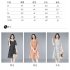 Women Short Sleeves Dress Fashion Elegant V neck Leaves Printing A line Skirt Casual Loose Pullover Dress beige M