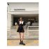 Women Short Sleeves Dress Summer Trendy Doll Collar Slimming A line Skirt Large Size Casual Pullover Dress White M