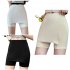 Women Shorts Double layer High Stretch Seamless Short Leggings Skirt Solid Color Safety Pants 1899 black Plus size